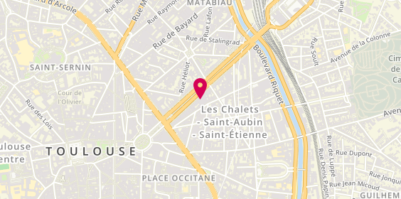 Plan de Midi Habitat Services Immobiliers, 48 allée Jean Jaurès, 31000 Toulouse