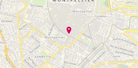 Plan de Maison PONCET & PONCET I CHRISTIE'S International Real Estate, 72 Grand Rue Jean Moulin, 34000 Montpellier