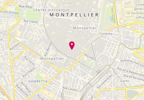 Plan de La Loge Immobilier, 16 Rue en Gondeau, 34000 Montpellier