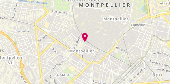 Plan de Pierre Deguara Immobilier, 22 Boulevard du Jeu de Paume, 34000 Montpellier