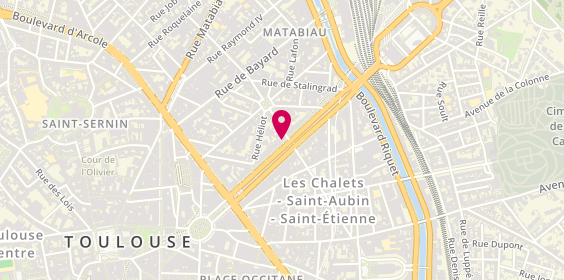 Plan de Immobiliare Toulouse, 47 allée Jean Jaurès, 31000 Toulouse