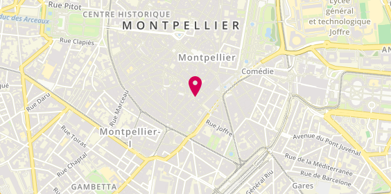 Plan de Victor Hugo Marquez Immobilier, 23 Grand Rue Jean Moulin, 34000 Montpellier