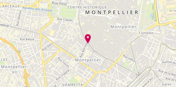 Plan de Lma Immobilier, 14 Boulevard du Jeu de Paume, 34000 Montpellier