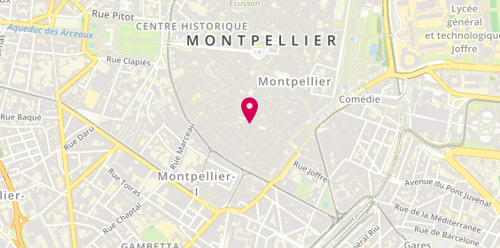 Plan de Ecusson Immobilier, 3 Rue Saint-Côme, 34000 Montpellier