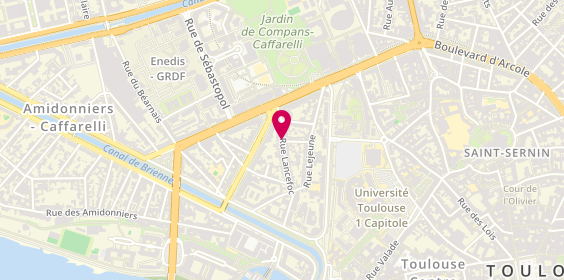 Plan de CAGEPAT, 35 Rue Lancefoc, 31000 Toulouse