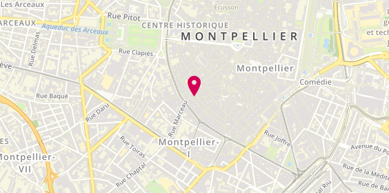 Plan de Socium Immobilier, 12 Rue Roucher, 34000 Montpellier