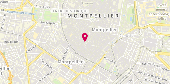 Plan de JPP Immobilier, 4 place Saint-Roch, 34000 Montpellier