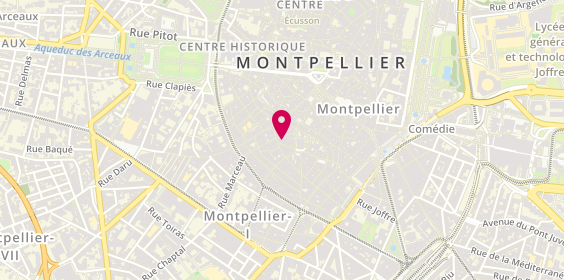 Plan de L'Agence Saint Roch, 15 Rue des Soeurs Noires, 34000 Montpellier