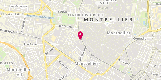 Plan de Agence Immobilière du Languedoc, 8 Bis Boulevard Ledru Rollin, 34000 Montpellier