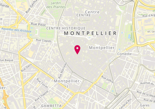 Plan de MBLH Immo, 7 Rue des Gagne Petit, 34000 Montpellier