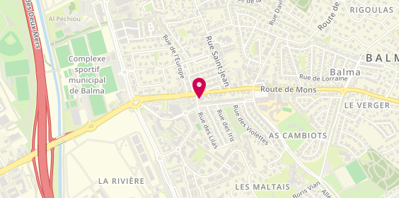 Plan de Era Briques et Galets, 8 avenue de Toulouse, 31130 Balma