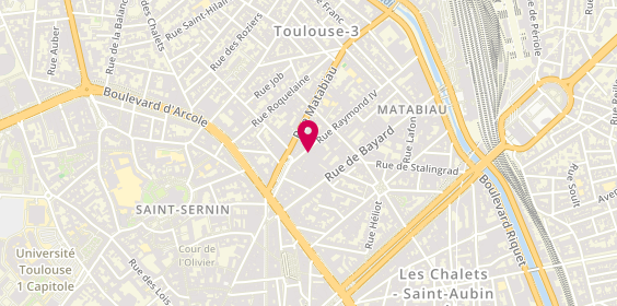 Plan de GB Immobilier, 12 Rue Raymond Iv, 31000 Toulouse