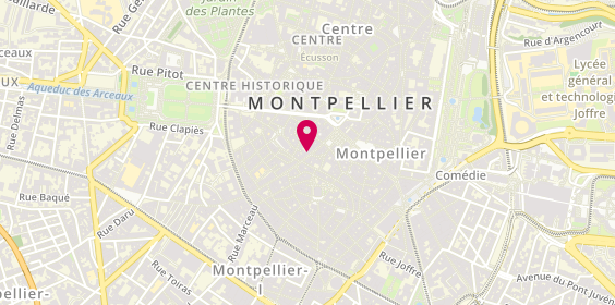 Plan de Century 21, 18 Rue Saint-Guilhem, 34000 Montpellier
