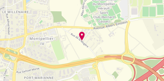 Plan de CLP Immobilier, 297 Mogère, 34000 Montpellier