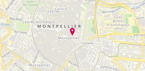Plan de Agence immobilière Montpellier - Espaces Atypiques, 1 Rue Valedau, 34000 Montpellier