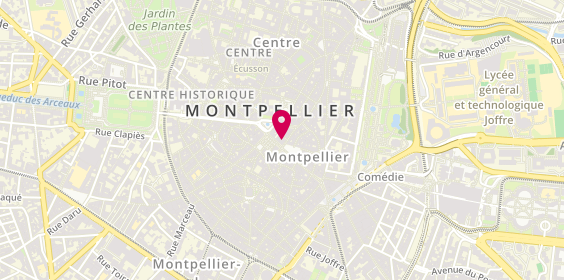 Plan de Emplacement Numéro 1, 1 Rue de l'Aiguillerie, 34000 Montpellier