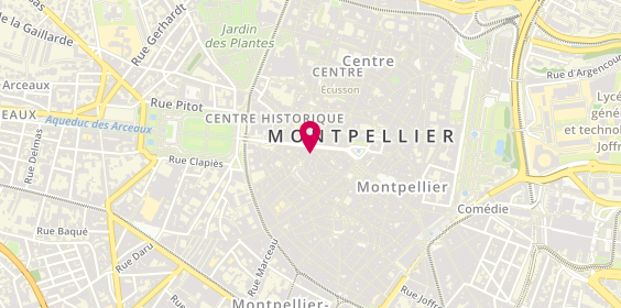 Plan de BARNES Occitanie, 1 Rue du Petit Scel, 34000 Montpellier
