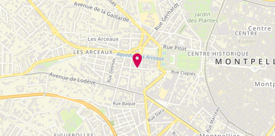 Plan de A Immobilier, 6 Subleyras, 34000 Montpellier