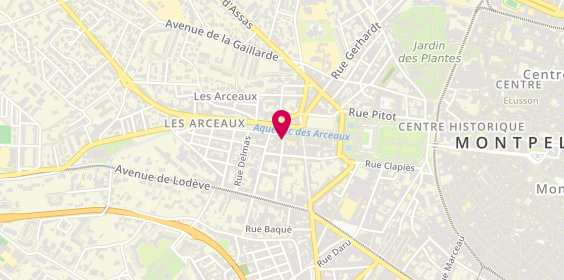 Plan de Agence Bazille, 19 Rue Marioge, 34000 Montpellier