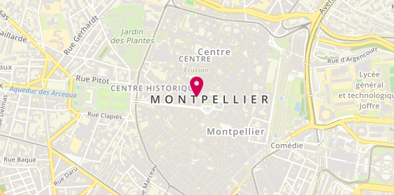 Plan de Argence & Argence Immobilier - agence immobilière à Montpellier Foch, 4 Rue Massilian, 34000 Montpellier