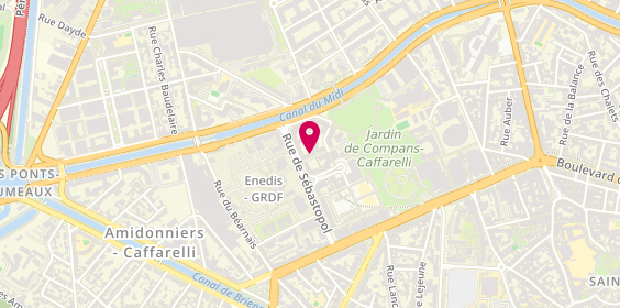 Plan de BIRD Immobilier, 3 Rue Alaric Ii, 31000 Toulouse