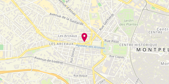 Plan de Bec Immobilier, 12 Rue Paladilhe, 34000 Montpellier
