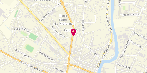Plan de Pascal LALLART Capifrance, 30 avenue Augustin Malroux, 81100 Castres