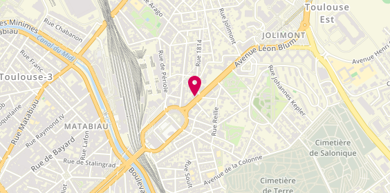 Plan de Orpi Capitole Immobilier, 5 avenue Georges Pompidou, 31500 Toulouse