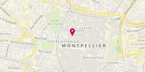 Plan de A.B.I Immobilier, 4 Rue Saint-Pierre, 34000 Montpellier