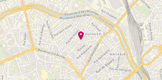 Plan de Le Chalet, 46 Rue de la Concorde, 31000 Toulouse Mail