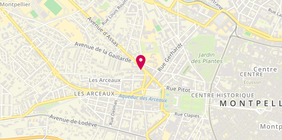 Plan de Agence du Soleil - Montpellier, 15 Bis avenue d'Assas, 34000 Montpellier