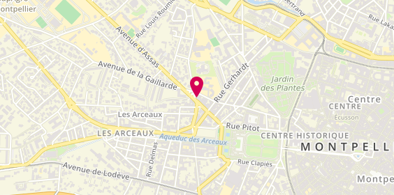 Plan de Egerim Conseil, 16 avenue d'Assas, 34000 Montpellier