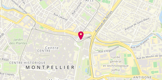 Plan de Corum Immobilier, 15 Rue du Faubourg de Nîmes, 34000 Montpellier