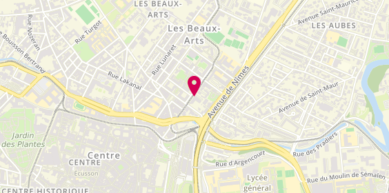 Plan de L'Oeuil Immobilier, Résidence Les Jardins du Corum
6 Rue de Substantion, 34000 Montpellier