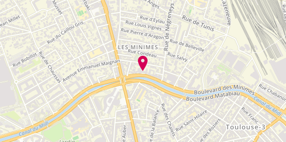 Plan de Fika, 58 Boulevard des Minimes, 31200 Toulouse