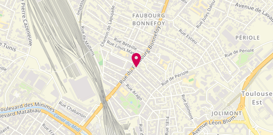 Plan de Orpi Agences No1, 44 Rue du Faubourg Bonnefoy, 31500 Toulouse