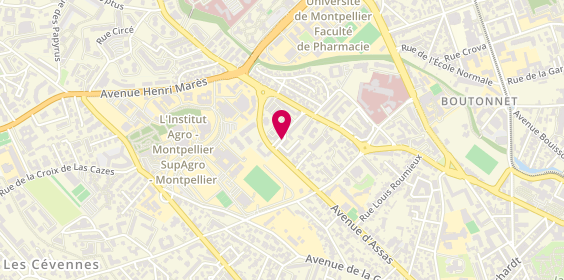 Plan de Chaumond Immo, 35 Rue Aristide Maillol, 34000 Montpellier