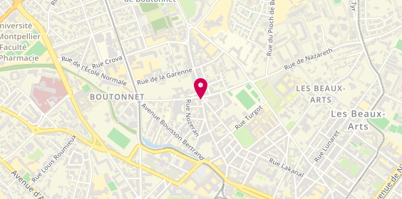 Plan de Acteur Sud Immobilier, 51 Rue du Faubourg Boutonnet, 34090 Montpellier