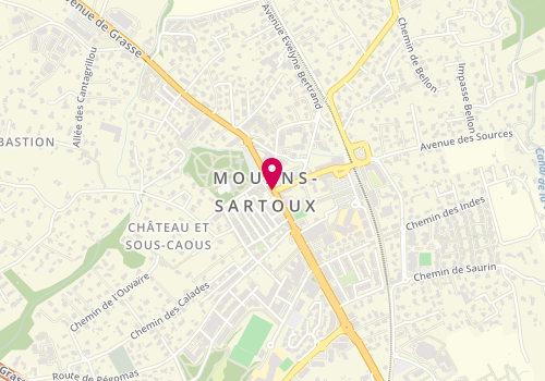 Plan de Arthurimmo, 1 avenue de Grasse, 06370 Mouans-Sartoux