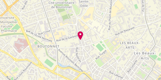Plan de Immovance Boutonnet, 69 Rue du Faubourg Boutonnet, 34090 Montpellier