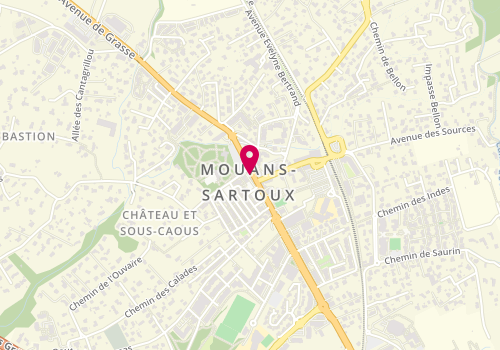 Plan de L'Immobilier Cote Sud, 35 Avenue de Grasse, 06370 Mouans-Sartoux