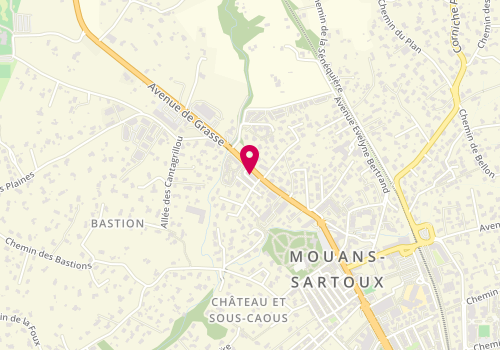 Plan de Era Immobilier, 457 avenue de Grasse, 06370 Mouans-Sartoux