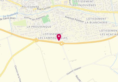 Plan de Orpi Agences No1, 15 avenue Général Leclerc, 13330 Pélissanne