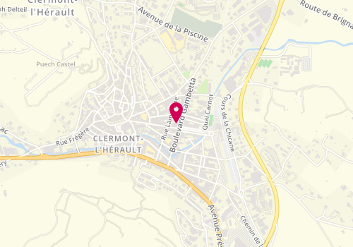 Plan de Immo Coeur d'Herault, 25 Boulevard Gambetta, 34800 Clermont-l'Hérault
