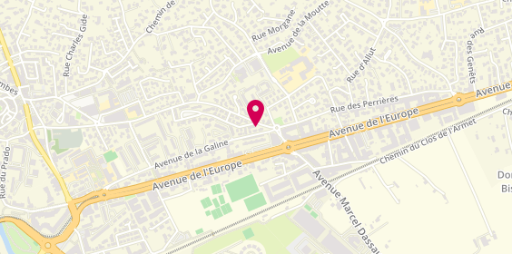 Plan de ACTIVA - Immobilier à Castelnau-le-Lez, 38 Rue Roland Dorgelès, 34170 Castelnau-le-Lez
