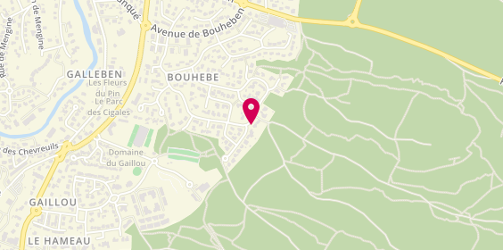 Plan de BURLOT Fabrice, 37 Allée des Passereaux, 40130 Capbreton