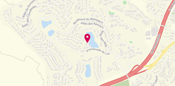 Plan de L'Immobilière de Vaugrenier, Les Hauts de Vaugrenier
8 Rue des Commerces, 06270 Villeneuve-Loubet