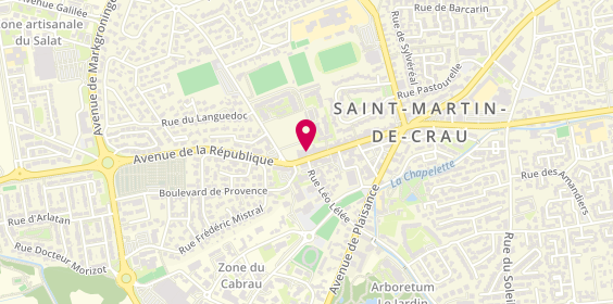 Plan de L'Agence de l'Olivier, 62 avenue de la République, 13310 Saint-Martin-de-Crau