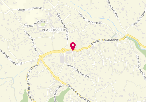 Plan de Prestigia Properties, 126 Route de Valbonne, 06370 Mouans-Sartoux