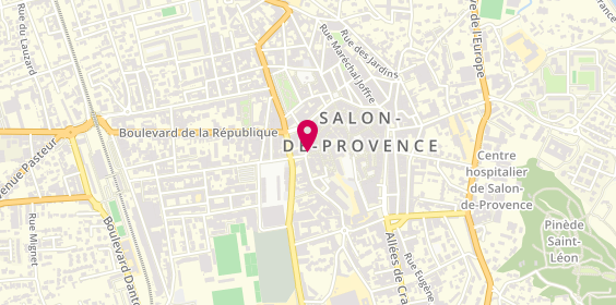Plan de Actus Immobilier, 69 Cours Camille Pelletan, 13300 Salon-de-Provence